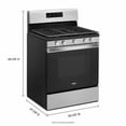 thumbnail image 5 of Whirlpool 30 in 5 Cu Ft Gas Range in White, 5 of 6