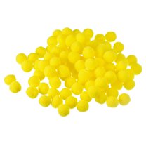 Uxcell Pom Felt Balls Fabric 0.59" Bright Yellow for Crafts Project DIY 100 Pcs