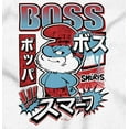 thumbnail image 2 of The Smurfs Cool Kanji Boss Papa Hoodie Hooded Sweatshirt Men Brisco Brands S, 2 of 6