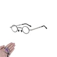 thumbnail image 1 of Folding Reading Glasses With Case Vintage Anti-Blue Light Glasses Men Women Rotation Presbyopia Eyeglasses with Metal Frame, 1 of 9