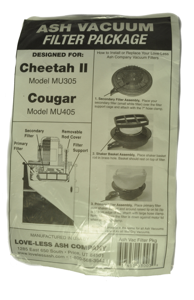 Loveless Ash Cheetah, Cougar Vacuum 