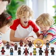 thumbnail image 2 of Set de 14 Minifiguras de Superhéroes de Películas y Series de Anime, Figuras de Acción de Personajes de 1.77 a 3.14 Pulgadas, Juguete de Bloques de Construcción para Niños, Niñas y Coleccionistas, 2 of 5
