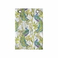 thumbnail image 1 of Peacock Hanging Pocket Organizer, Watercolor Pattern with Abstract Vivid Exotic Long Tailed Birds on Branches, Printed Polyester Storage Bag with Pockets, 14" x 20", Multicolor, 1 of 2