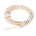 thumbnail image 2 of 10pcs Guitar Binding Purfling Strip Luthier Edge Inlay 1650 .5mm Beige Color, 2 of 7