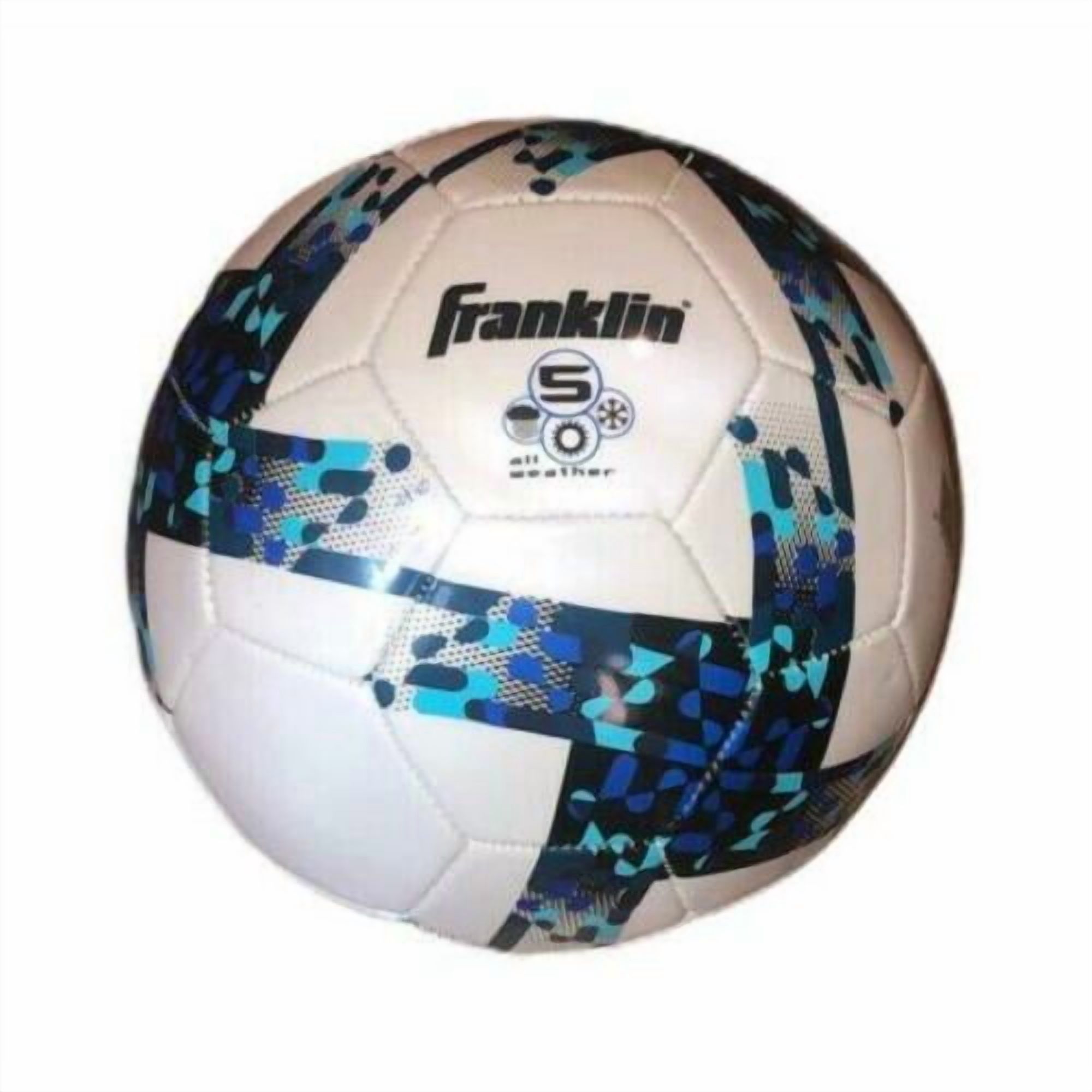 Franklin Sports All Weather Size 4 Soccer Ball - Blue