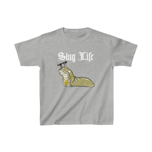 Slug Life" Kids T-Shirt with Adorable Slug Graphic