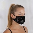 thumbnail image 2 of Unique Bargains 1 Pc Five-petal Flower Sunscreen Mask Lace Black Five-petal Flower, 2 of 5
