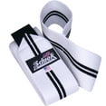thumbnail image 3 of Schiek Sports Model 1152 Heavy-Duty Cotton Elastic Elbow Wraps - White/Black, 3 of 3