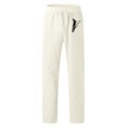 thumbnail image 4 of WEAIXIMIUNG Pantalons de Planche à Neige pour Hommes Mode Décontractée Imprimée en Lin avec Poches et Lacets Grande Taille, 4 of 4