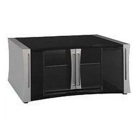 Bush Industries Raptor Collection VS97242-03 - Stand - for TV / game console - silver suede