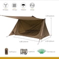 thumbnail image 3 of Refugio Bushcraft ONETIGRIS Backwoods Bungalow 2.0 1450g, 3 of 9