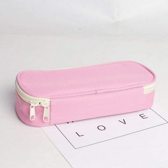 Savings Large Capacity Pencil Case, Oxford Cloth Pencil Bag Storage Pouch Pen Pencil Marker Stationery Bag Holder for Middle College and Office, Idea Gift for Back to