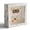 Distressed White, variant on 12 x 16 Inch Large Shadow Box Frame, Black Wood Display Case with Tempered Glass Cover & Soft Linen Backboard for Wall Mount Memory Display