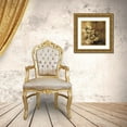 thumbnail image 3 of Thompson, Linda 15x15 Gold Ornate Wood Framed with Double Matting Museum Art Print Titled - Leaf Patterns III, 3 of 4