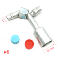 thumbnail image 7 of AC Fitting #8 and #10 Female Oring Beadlock 90 Degree with R134a pressure valve, 7 of 7