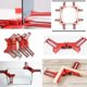 thumbnail image 4 of 90 De derecha compatible con, juego de mandíbulas S de 4 piezas Adjable, compatible con marco de fotos Wed Carpentry Weld, 4 of 5