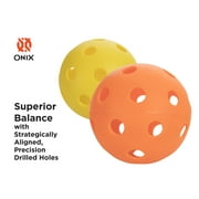 ONIX Fuse Indoor Pickleball Balls with Exceptional Seam Welding, Superior Balance, and Meets USAPA Requirements