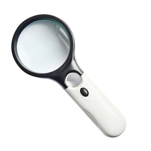 3 LED Light 90X Handheld Magnifier Reading Magnifying Glass Lens Jewelry Loupe 