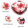 thumbnail image 3 of Ladybird Sanitary Napkin Purse Storage Bag Zipper Pouch School Supplies Small Treat Pouch 4.7x6.6x6.6 in Made of Velvet, Sponge, 3 of 6