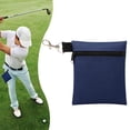 thumbnail image 1 of Golf Ball Storage Pouch,Golf Ball Carry Bag Golf Tee Holder Pouch Carrier,Golf Balls Storage Organizer Container Case,Golf Ball Waist Bag Golf Tool Holder Zipper,Multipurpose Dark Blue, 1 of 7