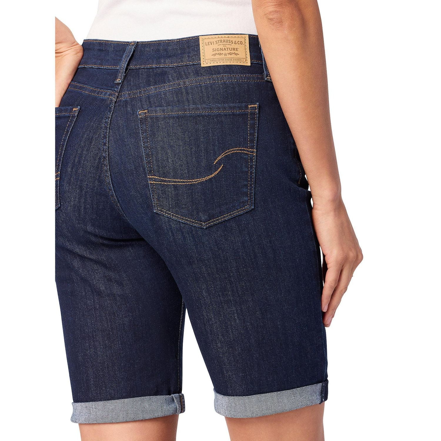 Bermuda mi-taille pour femme Levi Strauss SignatureMC