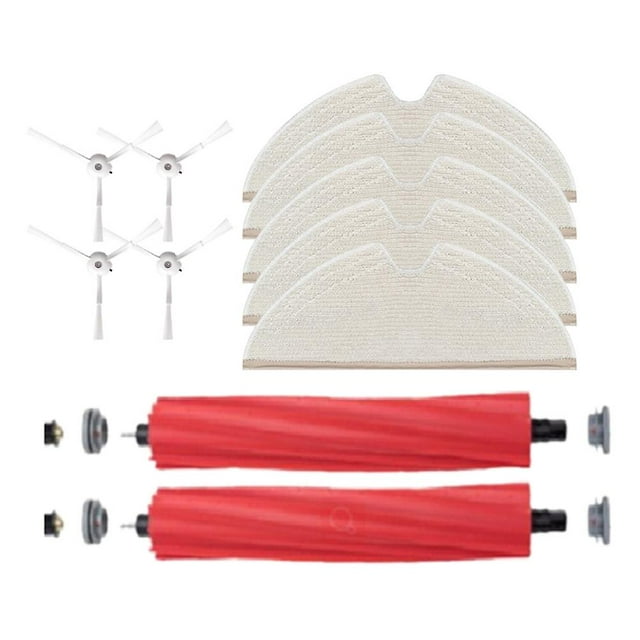 Reemplazo de robots de barrido 11 Uds para Roborock T8/q7 Max/Max + limpiador paño de mopa cepillo lateral principal