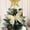 Gold, variant on YIMWNYI Christmas Decorative Butterflies, Sparkling Ornaments, Holiday Accessories, Elegant Tree Decorations, Reusable Clip-On Butterflies for Christmas/Wedding/Festival Decor