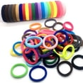 thumbnail image 6 of Gifts Sets for Girls Womens 50 Pieces Hair Ties Baby 3 Cm Hair Elastics Perfect With Fine Hair Curly Hair Children Tie Hair Hair Accessories, 6 of 8