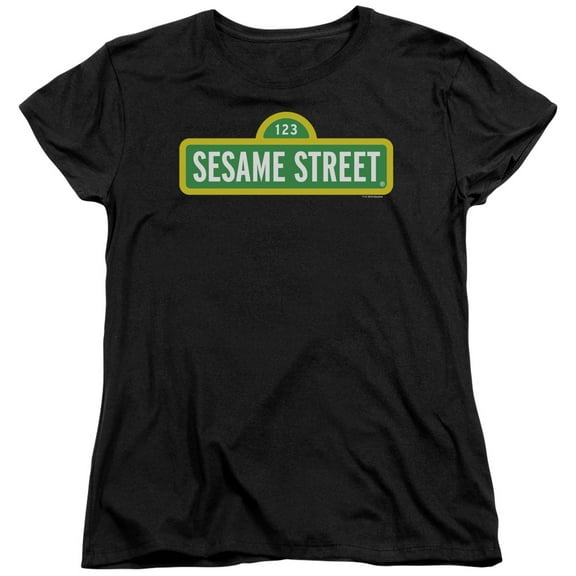 Sesame Street - Logo - Women's Short Sleeve Shirt - Medium