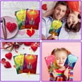 thumbnail image 5 of Shininglove 36 Packs Neon Valentines Day Gift Cards with Glow Sticks for Valentine's Party Favor, 5 of 7