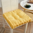 thumbnail image 3 of 1pc Soft and Thickened Tatami Seat Cushion for Office, Bedroom, and Dining Chair - Round Dandelion Corduroy Chair Cushion for Home Decor, 3 of 4