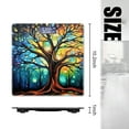 thumbnail image 2 of High Precision Body Weight Scale Smart Bathroom Scales with Large LCD Display(400lbs),Decorative for Bedroom-Colorful Tree With Many Branches And Leaves In The Forest At Night, 2 of 4