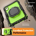 thumbnail image 5 of for Lenovo Idea Tab/ Tab K11 Gen 2 Case 11 2025, 360 Rotating Shockproof Cover with Stand, Handle, Shoulder Strap (TB336FU/TB330FU), Lime Panel, 5 of 7