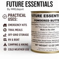 thumbnail image 3 of Future Essentials Powdered Butter 8 Oz Per Can Freeze Dried Food, Long Term Storage Food, Best For Camping and Hiking, Emergency Storage Food Case of 12 #2.5 Size Cans, 3 of 9