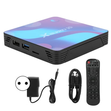 X88 PRO10 Internet TV Box Double Frequency WIFI Bluetooth 4.0 for Android 10.0 100?240V4 64G EU Plug