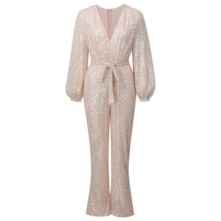 Dressy sequin clearance jumpsuits