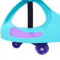 thumbnail image 7 of Joybay Premium LED-Wheel Swing Car Ride on Toy - Turquoise, Great for Both Indoor and Outdoor Play, Endless Riding Fun, 7 of 7