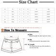 thumbnail image 3 of Wycnly Shorts for Women Shorts for Women Casual Loose Wide Leg Elastic Waist Half Pants Solid Summer Cotton Linen Plus Size Leisure Ladies Shorts with Pocket, 3 of 7
