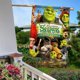 thumbnail image 5 of Shrek -bandera de jardín temática. Regalo perfecto para fans, amigos y familiares, ideal para actividades al aire libre y decoración de fiestas.28CM*45CM, 5 of 5