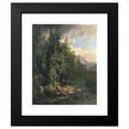 thumbnail image 2 of Anton Hansch 15x18 Black Modern Framed Museum Art Print Titled - From the Styrian Mountain Forests Near Neuberg (1868), 2 of 5