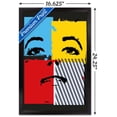 thumbnail image 3 of Bold Color - Woman Wall Poster, 14.725" x 22.375", Framed, 3 of 5