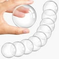 thumbnail image 3 of Clear Silicone Door Stopper and Wall Protector Pad, Self-Adhesive 1.57 Inch Bumper Guard for Door Handles, Furniture, Cabinets to Prevent Damage and Noise, 3 of 6