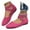 Hot Pink, variant on Oyedens Ballet Flats For Women Girls Casual Suede Zip Up Pointy Toe Slip On Fashion Sneakers Dress Shoes For Wedding Party