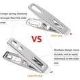 thumbnail image 4 of Durable Stainless Steel Clothespins, Space-Saving Multi-Purpose Clips For Travel Laundry, Smooth Edge Design Ensures No Fabric Damage, 4 of 5