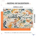 thumbnail image 6 of Yayeee Doormat for Inside 20"x32" Absorbent Low-Profile Washable Non-Slip Rubber Backed Entryway Rug, Whimsical Leaves, 6 of 8
