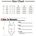 thumbnail image 3 of Women Fashion V-Neck Pullover All-In-One Tight Sexy Solid Color One-Piece, 3 of 6