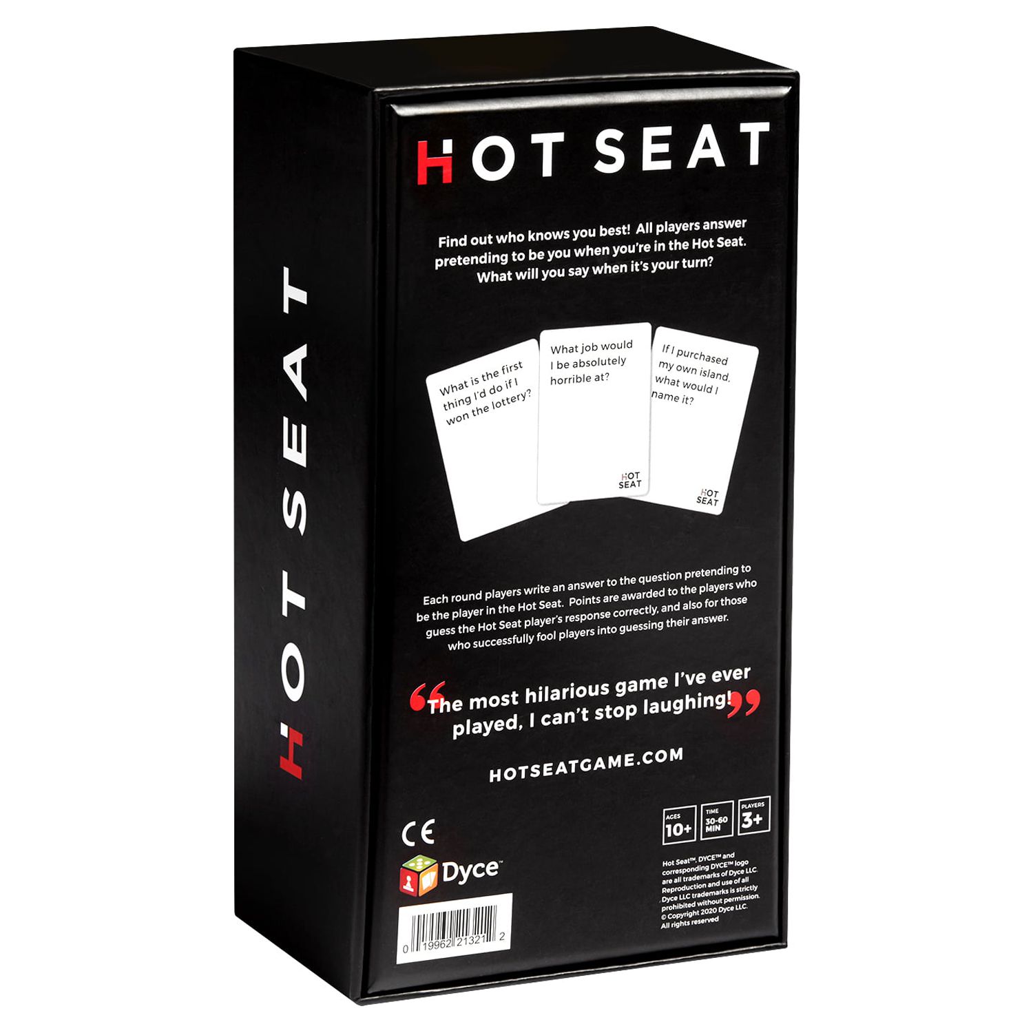 Dyce Games Hot Seat Party Card Game photo 3