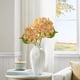 thumbnail image 5 of Tallo de flor de seda de hortensia artificial | Flor artificial de 54 pétalos para bodas y decoración del hogar | Manualidades y pintura al óleo | 18 x 45 cm, 5 of 6
