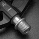 thumbnail image 3 of Pedal de bicicleta 2 en 1 3 rodamientos Kit de pedales planos de bicicleta MTB para sistema SPD (negro) Tmvgtek Accesorios para bicicletas, 3 of 9