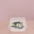thumbnail image 6 of MUSEYA White Plastic Mini Cake Boxes for Storage with Tight Seal Ideal for Displaying Cakes at Events 50pcs, 6 of 8